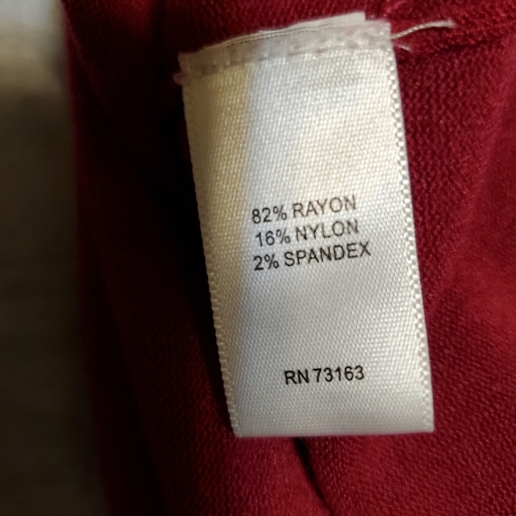 Cupio Raspberry Monk Neckline Top - Picture 10 of 11